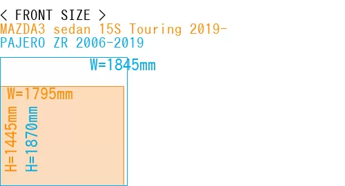 #MAZDA3 sedan 15S Touring 2019- + PAJERO ZR 2006-2019